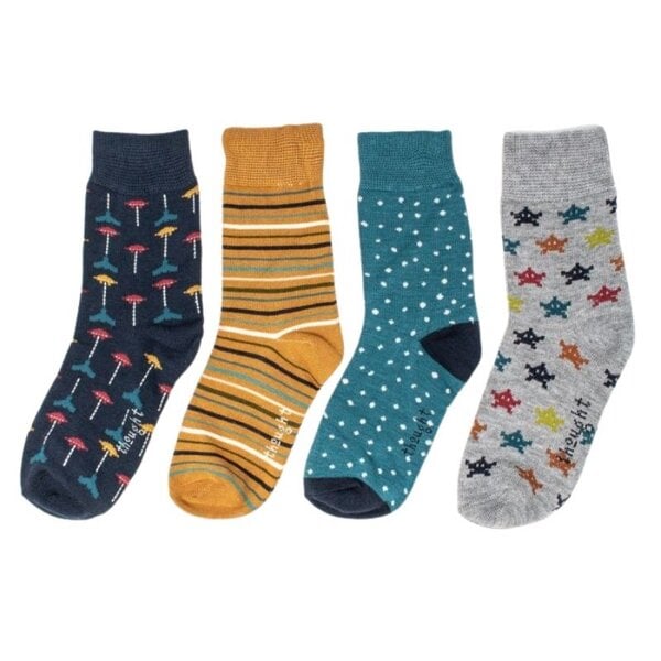 Thought 4er Set Kinder Socken - Geschenkbox von Thought