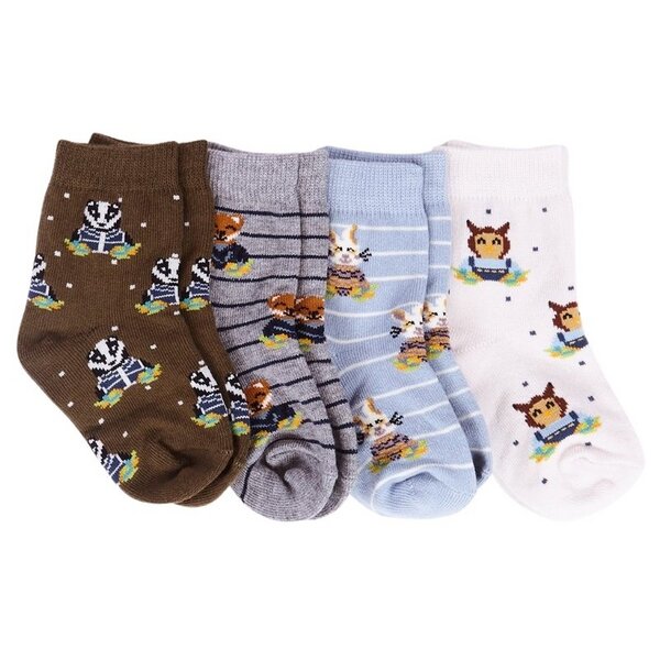 Thought 4er Set Kinder Socken - Geschenkbox von Thought