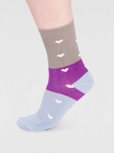 Thought GOTS Socken aus Bio-Baumwolle Modell: Nova Heart von Thought