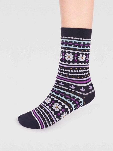 Thought Socken Modell: Waverly Pattern GOTS von Thought