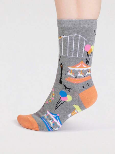 Thought Socken mit Jahrmarkt Modell: Genevieve GOTS von Thought