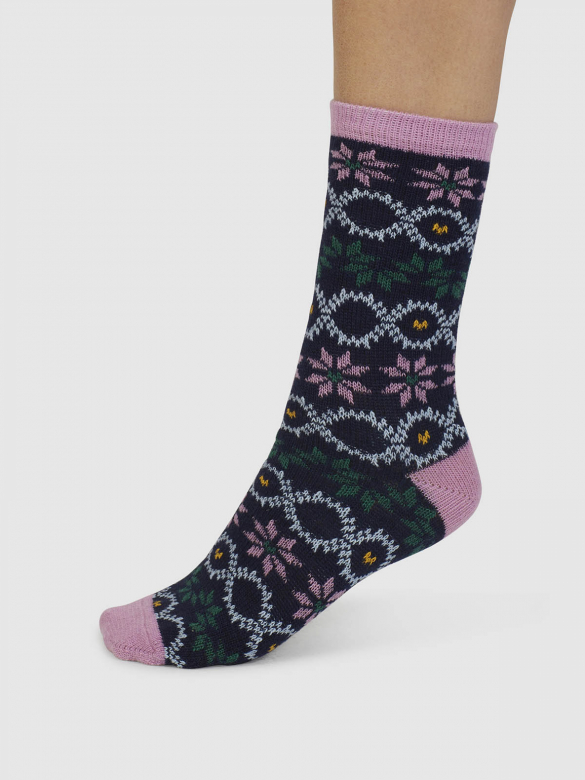 Wollsocken Modell: Eleni Fair Isle von Thought