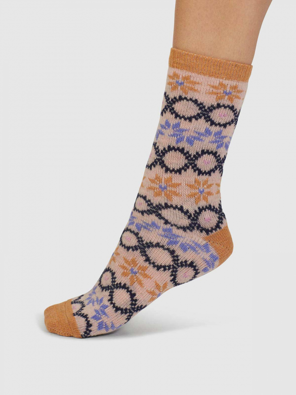 Wollsocken Modell: Eleni Fair Isle von Thought