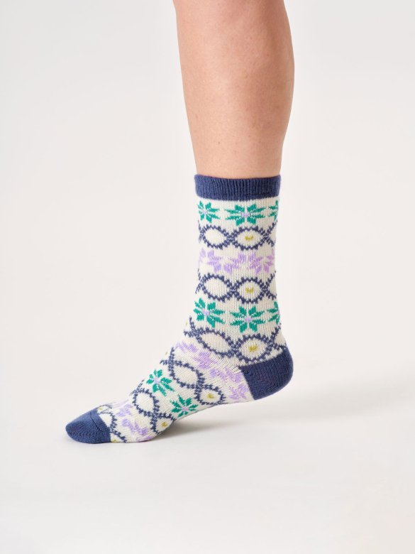 Wollsocken Modell: Fair Isle von Thought