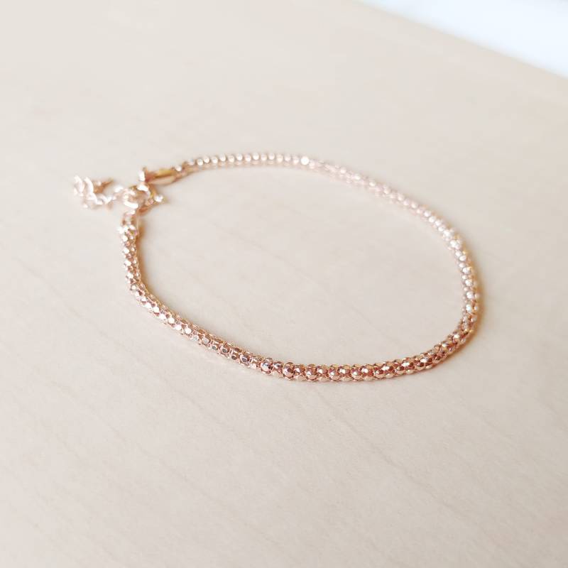 Bonica Rose Gold Bracelet - Collection | Women Jewelry Sterling Silver von ThoughtsAccessories