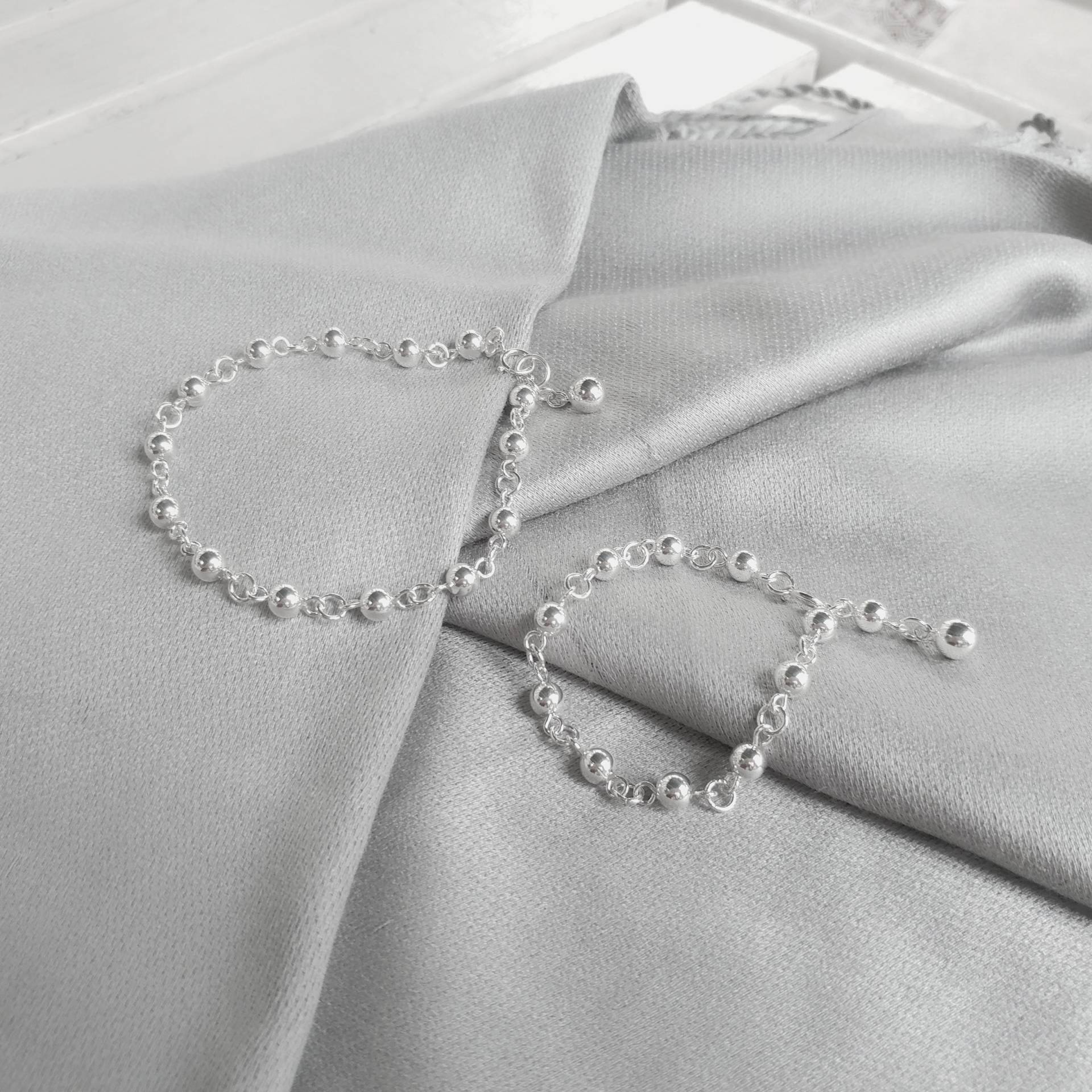 Complete Mother & Daughter Matching Bracelets | Sterling Silver Bracelet Women Girl von ThoughtsAccessories