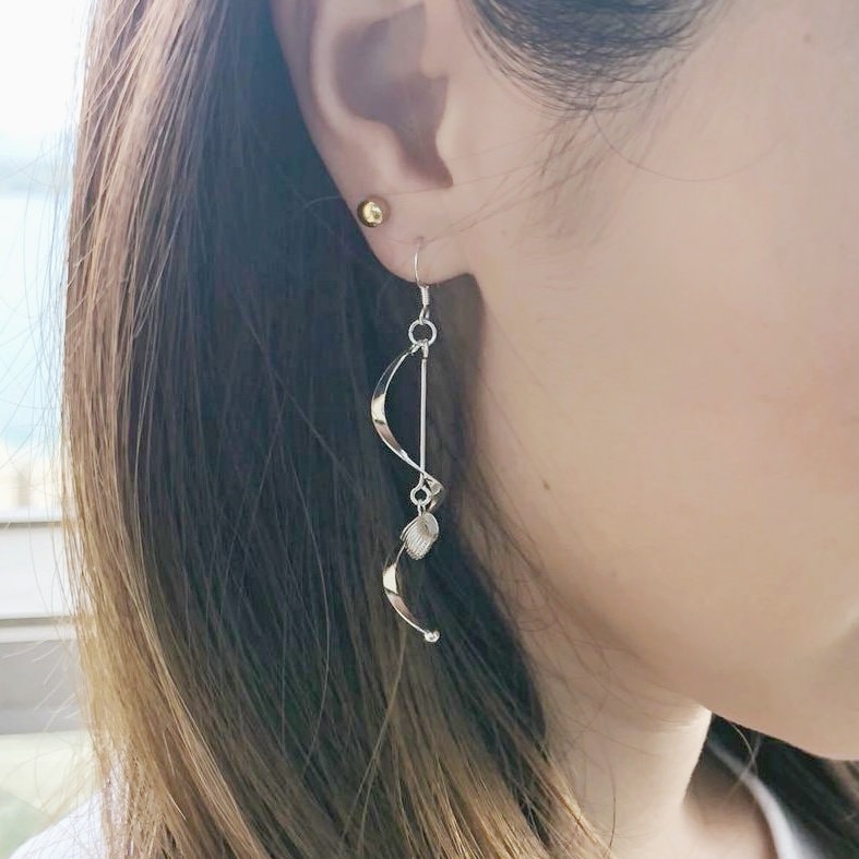 Rosette Earrings | Women Earring Jewelry 925 Sterling Silver Dangling & Drop von ThoughtsAccessories