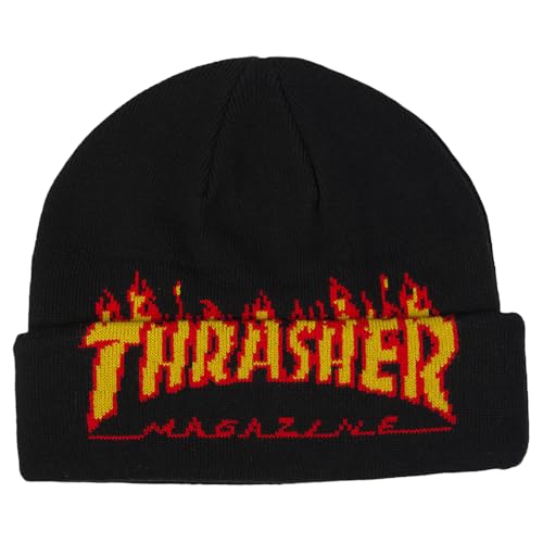Thrasher Flame Fold Beanie One Size von Thrasher