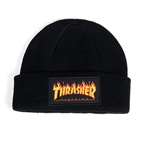 Thrasher Herren Mütze Flame Logo Beanie von Thrasher
