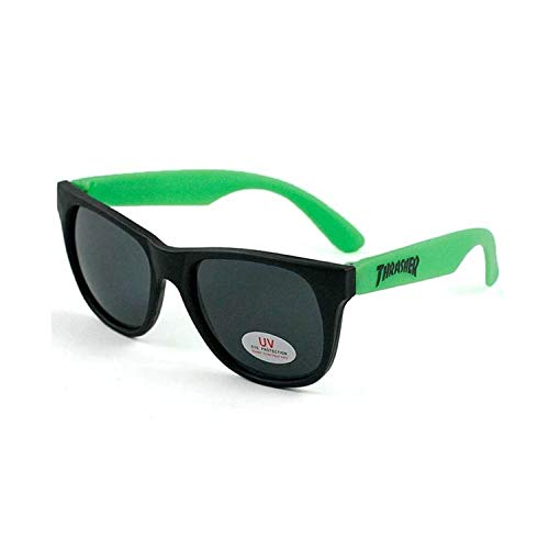 Thrasher Herren Sonnenbrille Logo Green Sonnenbrille von Thrasher