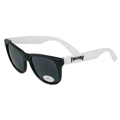 Thrasher Herren Sonnenbrille Logo White von Thrasher