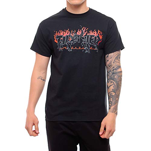 Thrasher Herren T-Shirt Crows T-Shirt von Thrasher