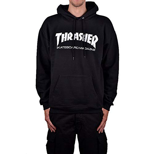 Thrasher Hometown Black Hooded Größe S von Thrasher