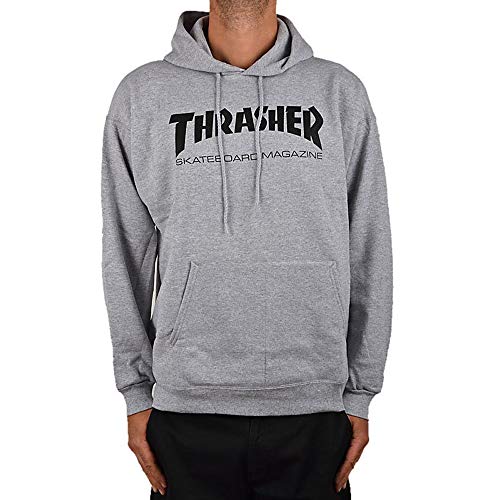 Thrasher Hometown Heather Grey Hooded Größe L von Thrasher