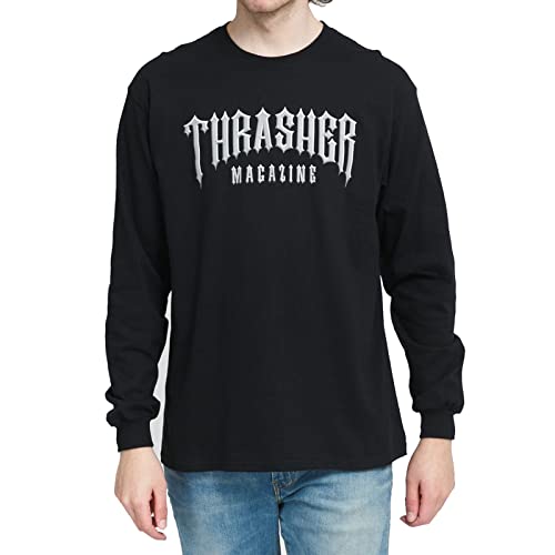 Thrasher Longsleeve Low Low Logo (Black) S von Thrasher