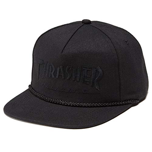 Thrasher Rope - Black/Black - Men´s von Thrasher