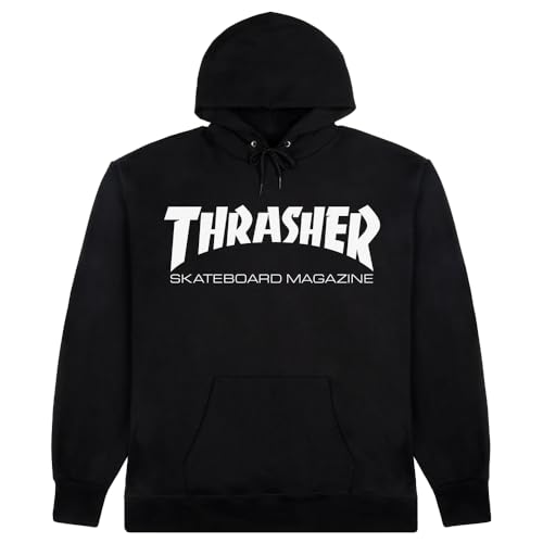 Thrasher Skate Mag Kapuzenpullover, Schwarz, XX-Large von Thrasher