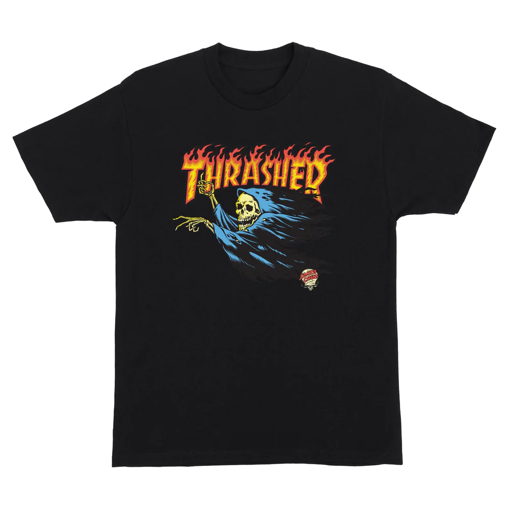 Thrasher T-Shirt Santa Cruz Collab. O'BRIEN REAPER von Thrasher