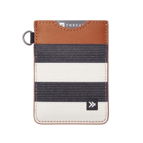 Thread Wallets Ultradünne, minimalistische Kartenhalter-Brieftasche (Rugby) von Thread Wallets