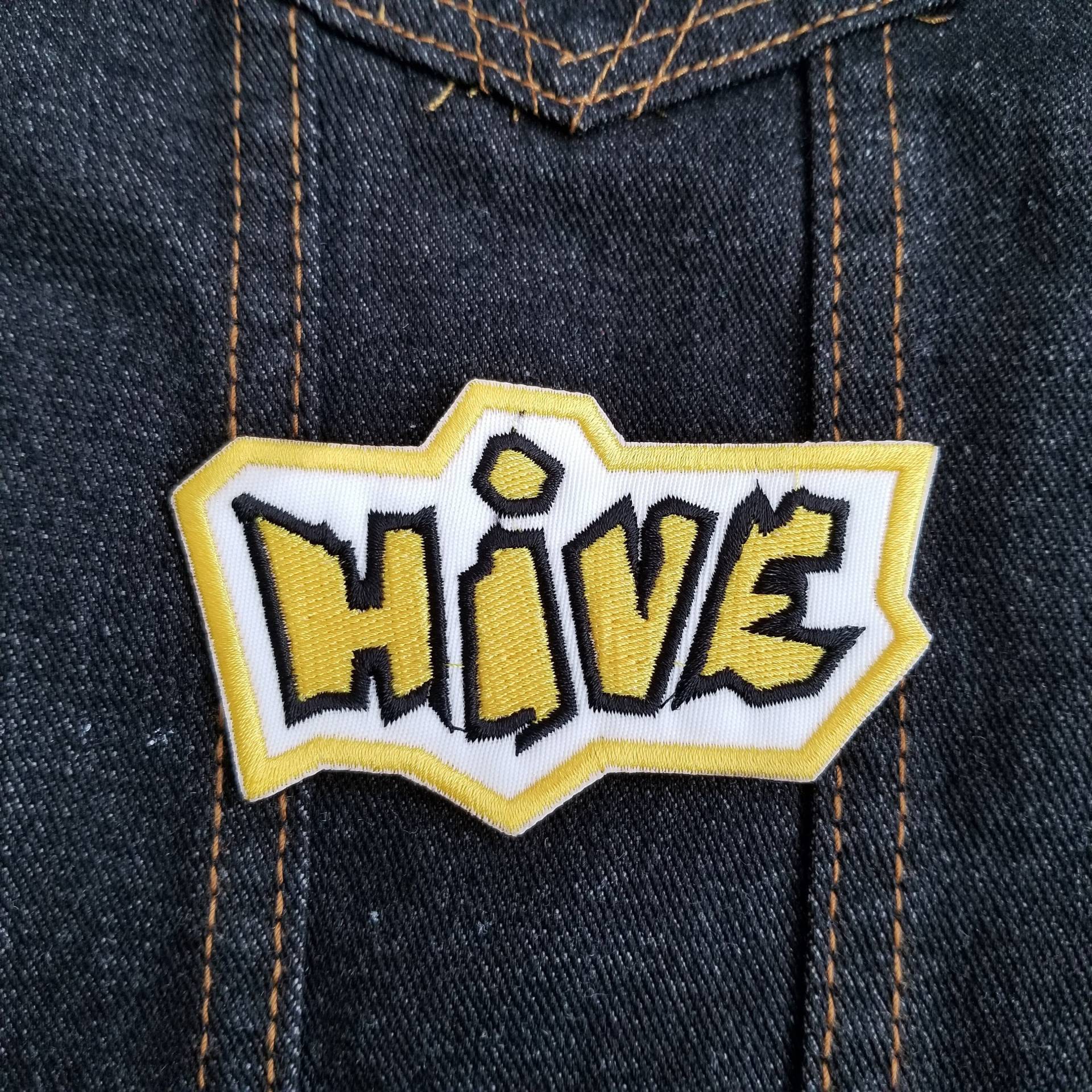 Hive 3.5" Inch Aufnäher Zum Aufnähen; Abstraktes Brettspiel von ThreadByDawn