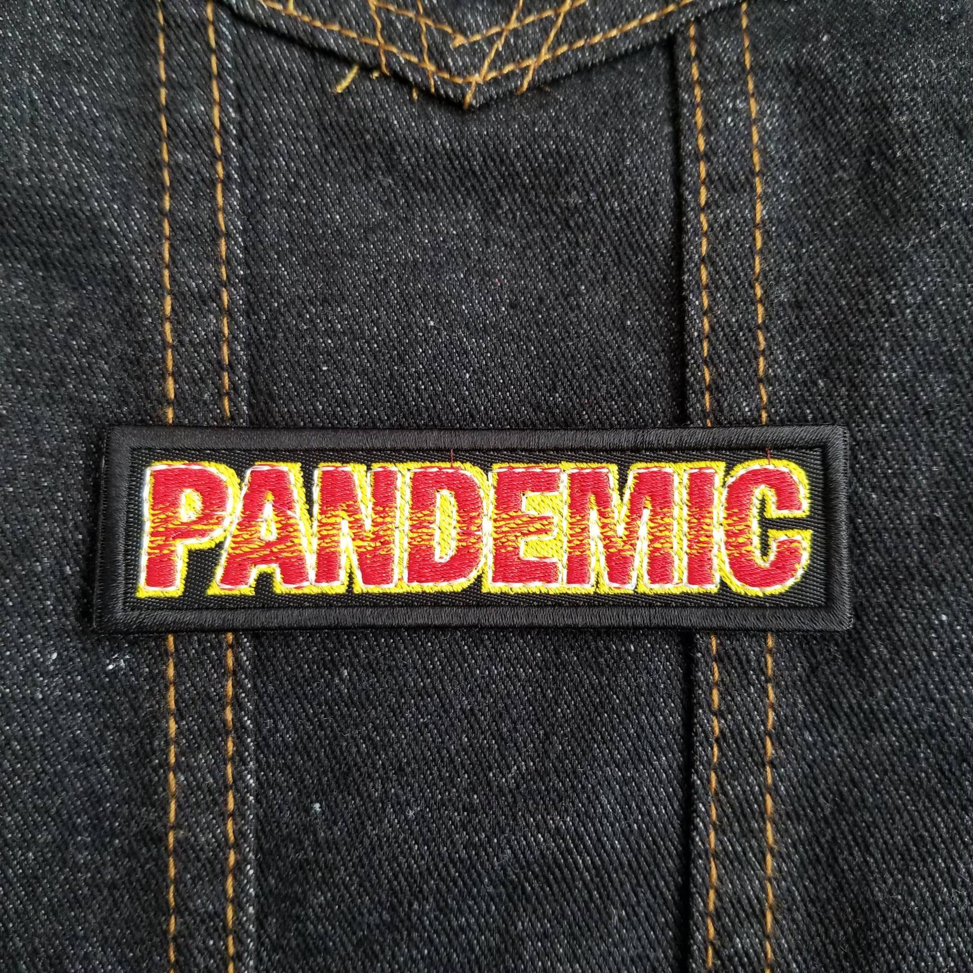 Pandemie 10, 2 cm Aufnäher Zum Aufnähen von ThreadByDawn