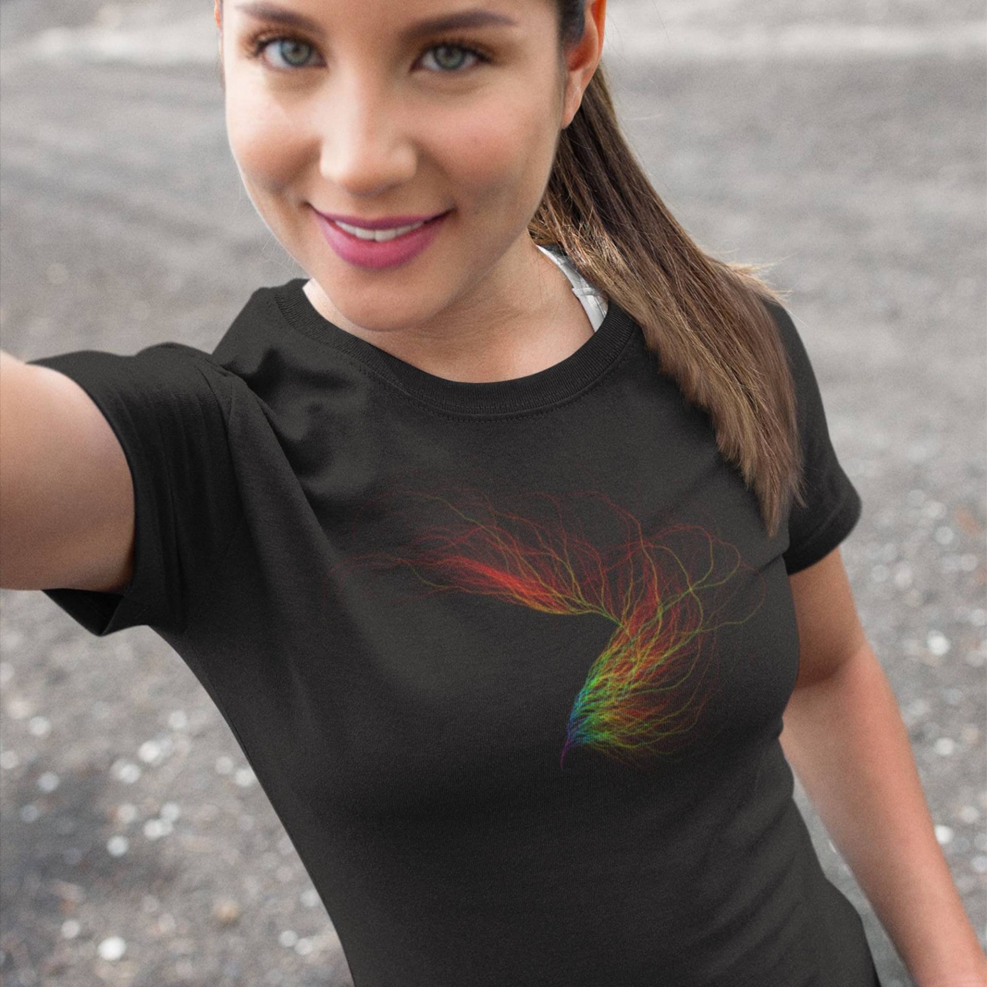 Collatz Vermutungen Mathe Visualisierung T-Shirt - Unisex Collatz Vermutungen Mathe Visualisierung T-Shirt - Unisex von ThreadHubStore