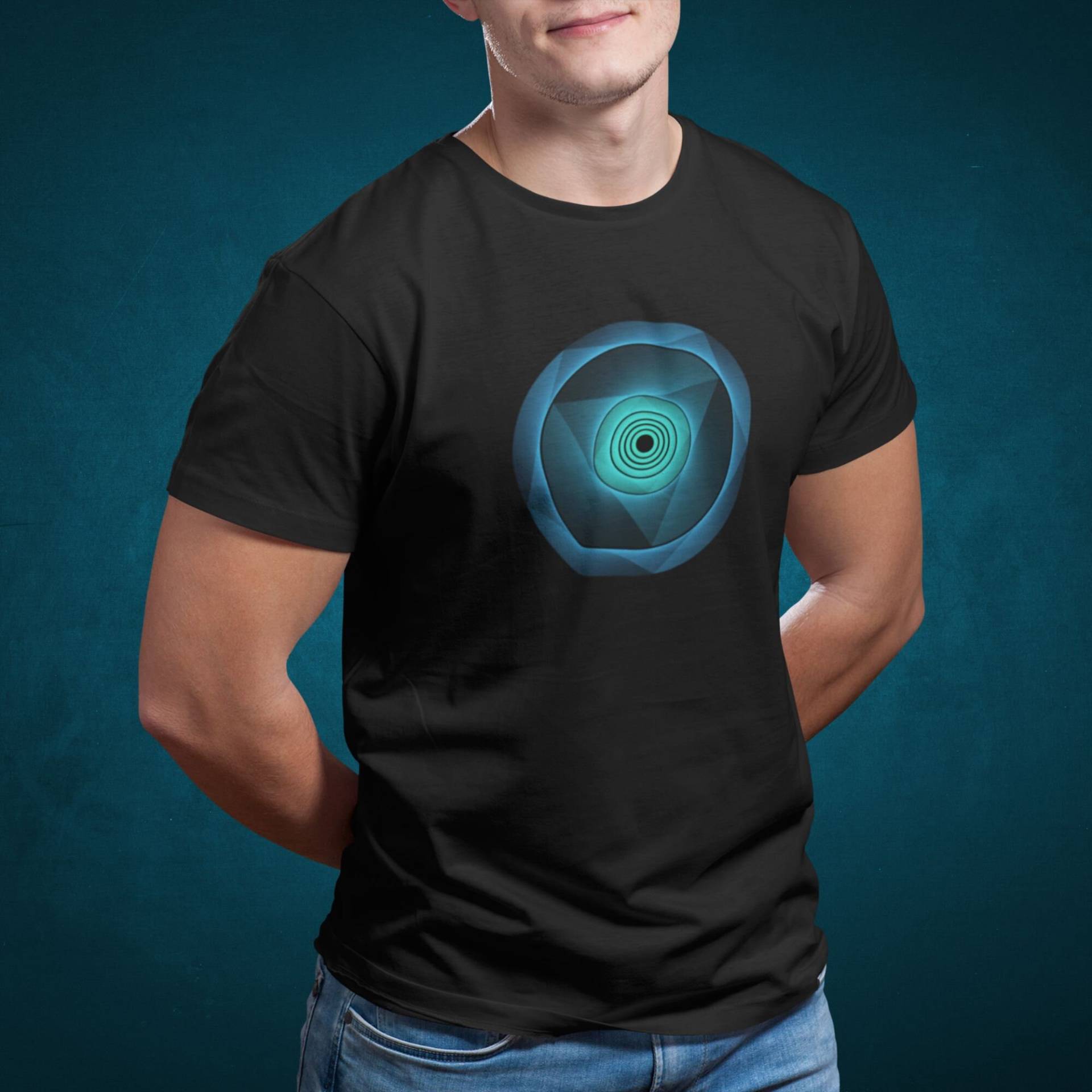 Generative Kunst "Drehbare Polygone" T-Shirt - Unisex Generative Kunst "Drehbare Polygone" T-Shirt - Unisex von ThreadHubStore