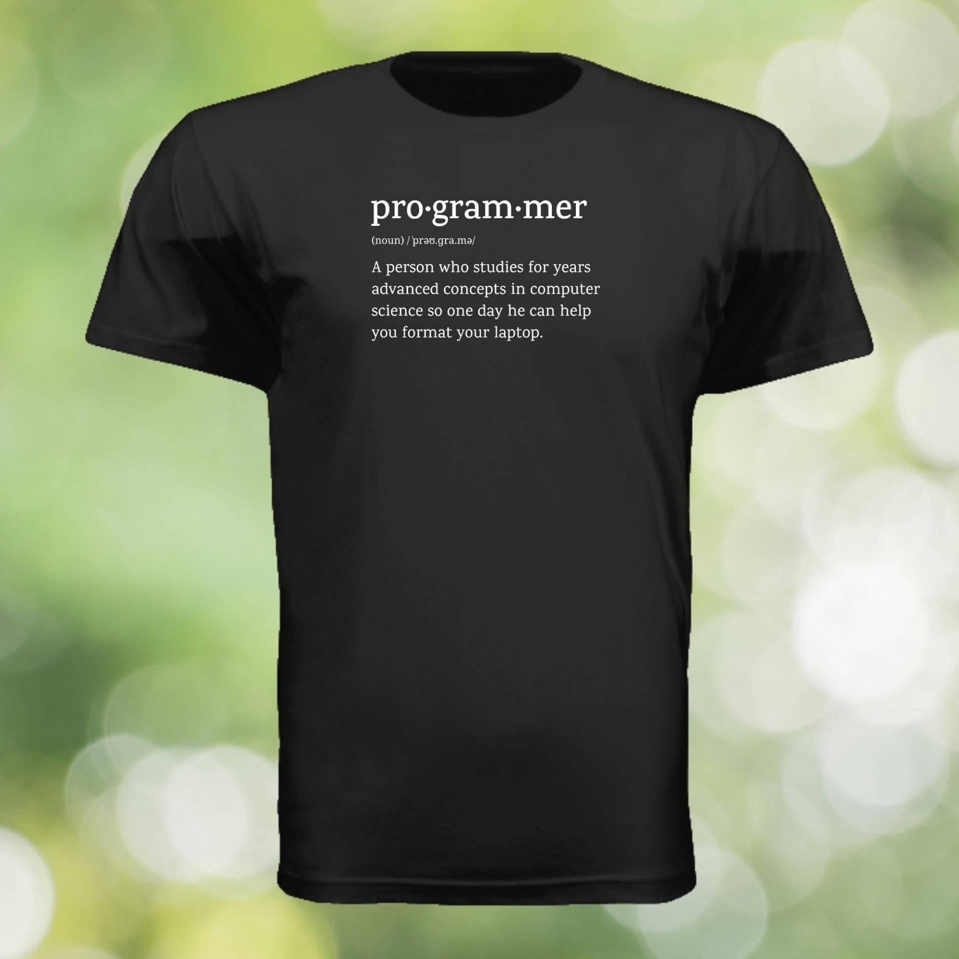 Programmierer Word Definition Tshirt Für Programmierer Word Definition Tshirt Für von ThreadHubStore
