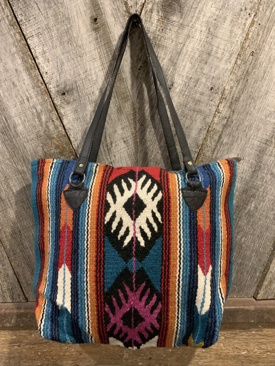 Saddleblanket Schultertasche - Fandango von ThreadTrailsDesigns