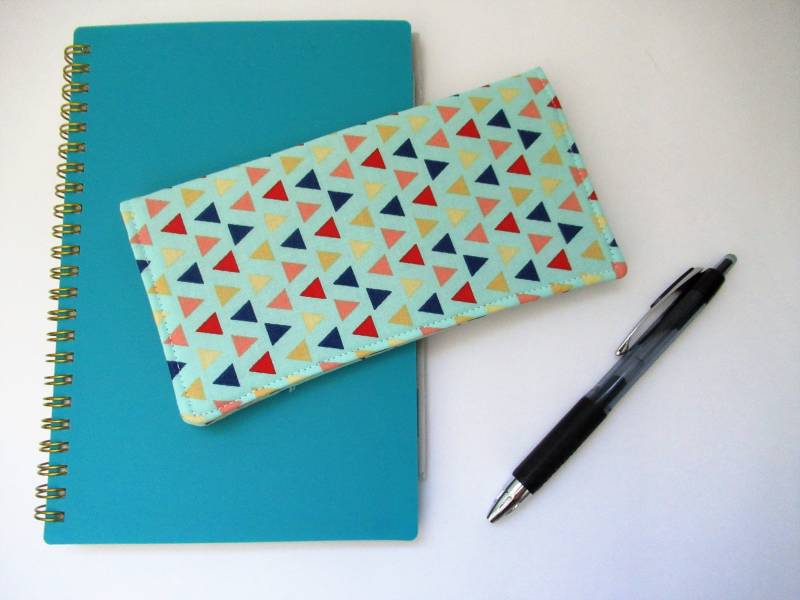 Scheckheftabdeckung, Stoffbezug Scheckheft, Scheckheft Inhaber, Südwesten Geschenk Für Mitarbeiter, Freund, Unter 15 von ThreadandPurls