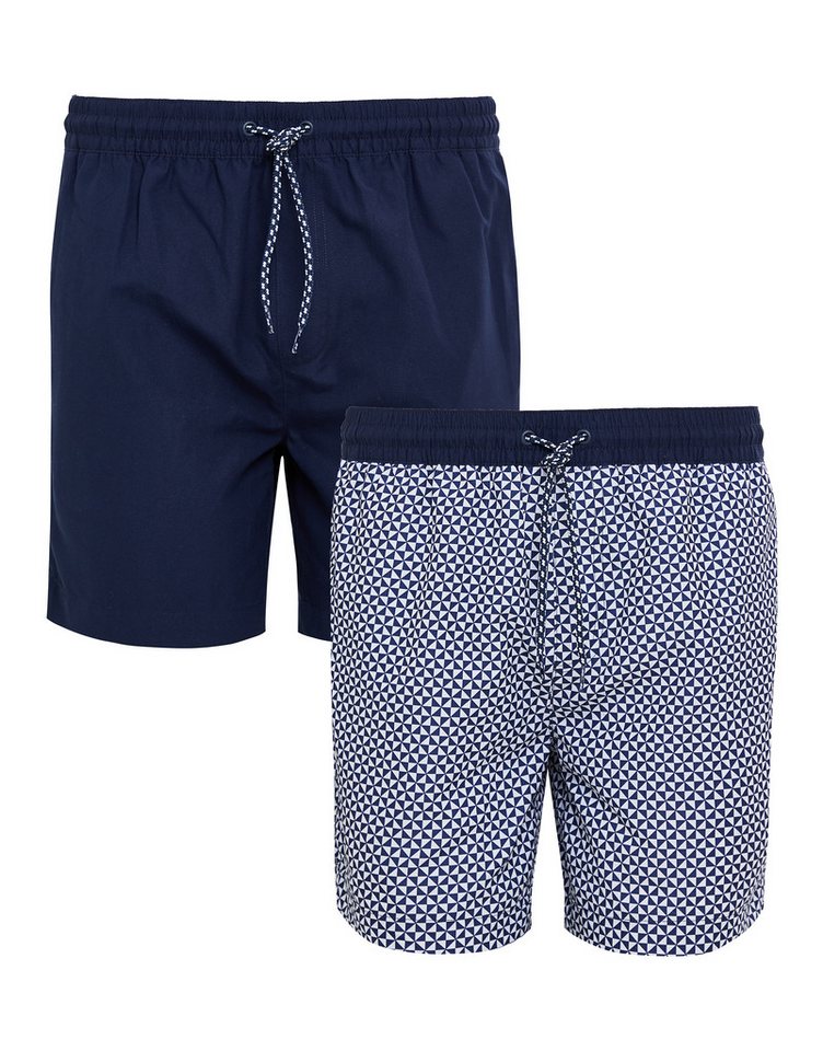 Threadbare Badehose THB Swim Short Kite 2PK (2-St) mit Tunnelzug von Threadbare
