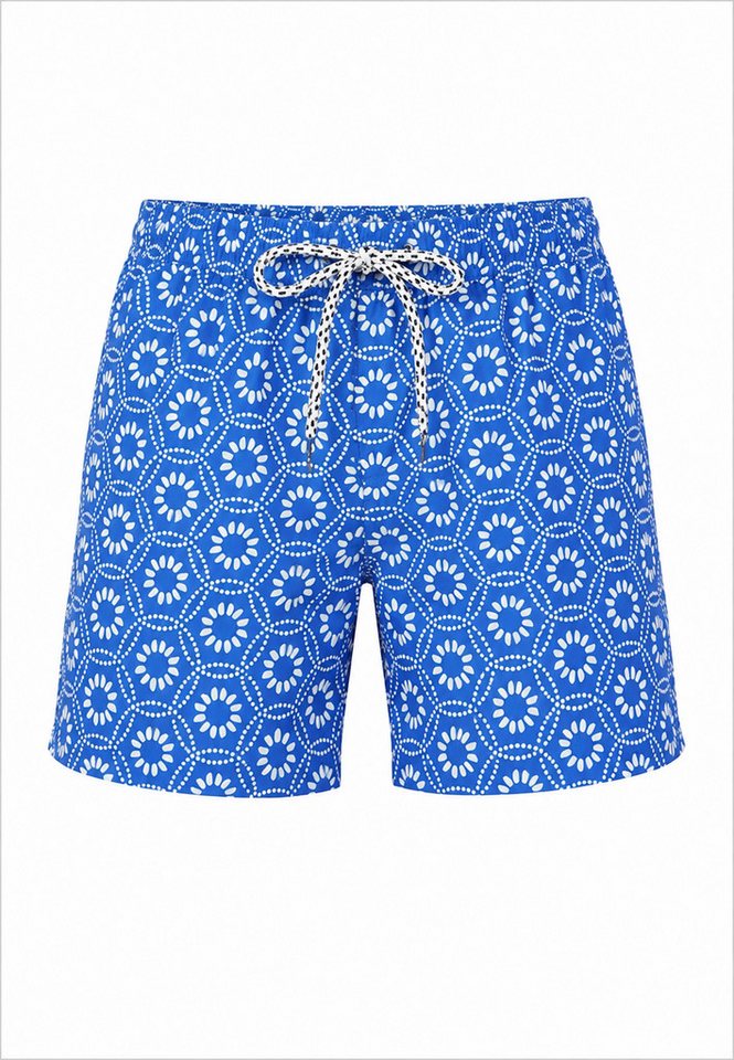 Threadbare Badehose THB Swim Short Lyme mit tollem Print von Threadbare