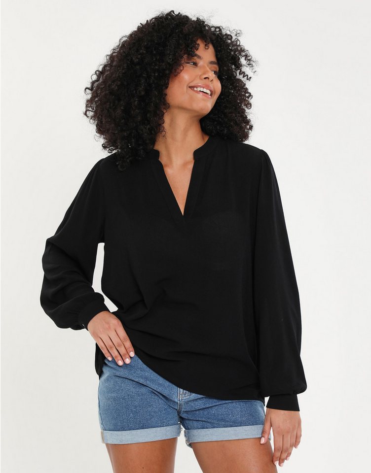 Threadbare Blusentop THB Catheryn V Neck Blouse (1-tlg) im klassischen Design von Threadbare