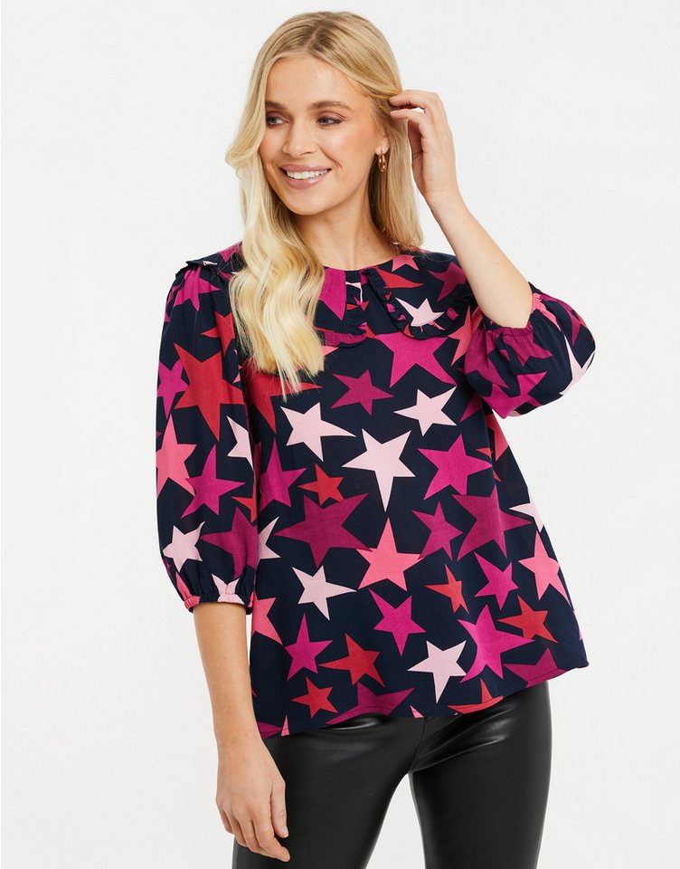 Threadbare Blusentop THBHumbug mit schönem Print von Threadbare
