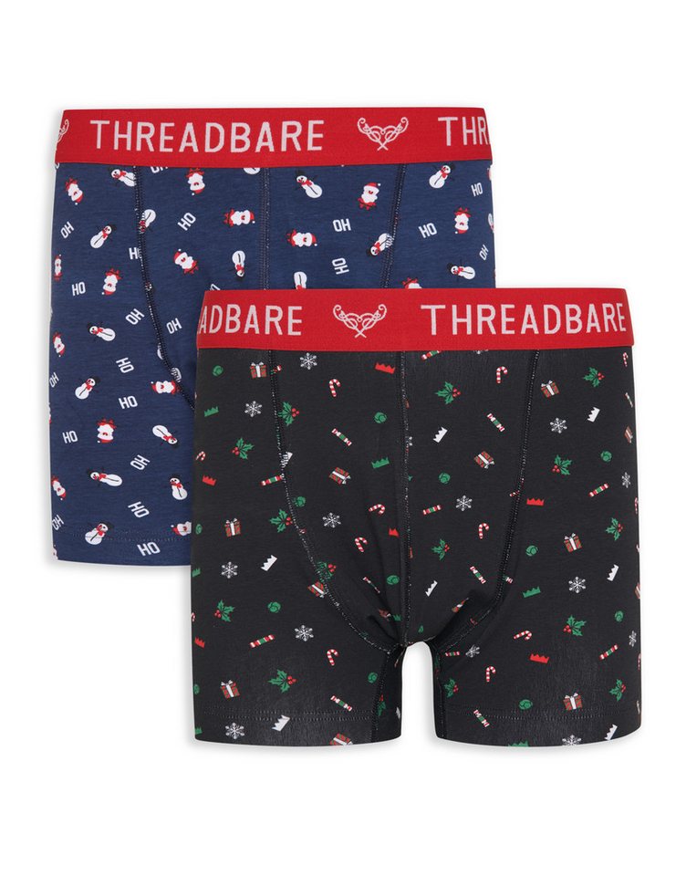Threadbare Boxershorts (2-St) im praktischen 2er-Pack von Threadbare