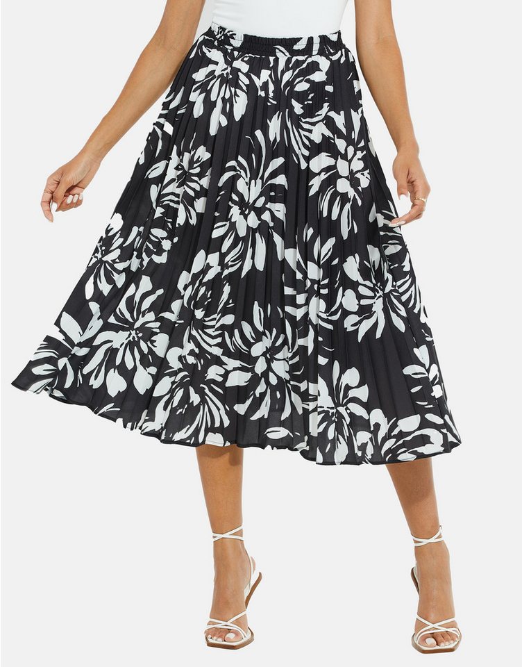 Threadbare Faltenrock mit tollen Prints von Threadbare