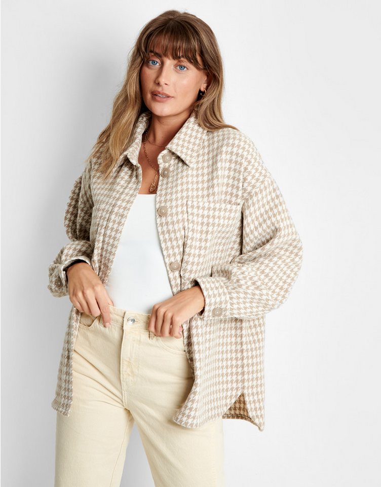 Threadbare Flanellbluse Drake Shacket im tollen Karo-Design von Threadbare