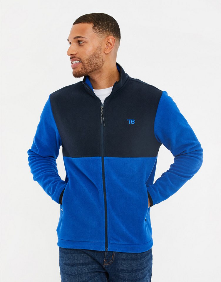 Threadbare Fleecejacke THBGlacier (1-St) im zweifarbigen Design von Threadbare
