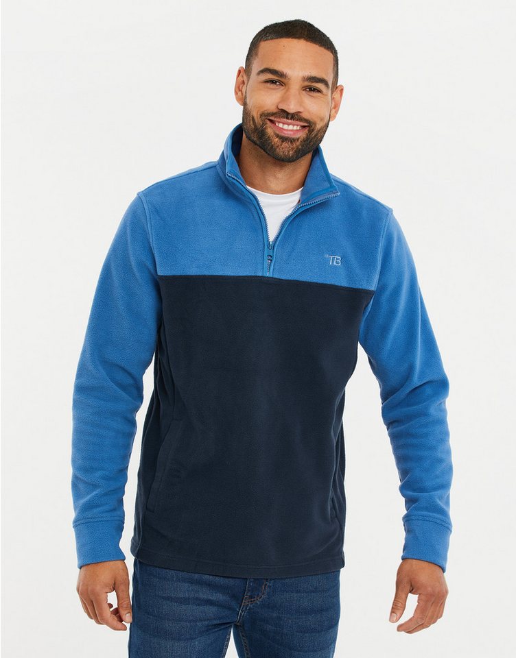 Threadbare Fleecepullover (1-tlg) mit Reißverschluss am Ausschnitt von Threadbare