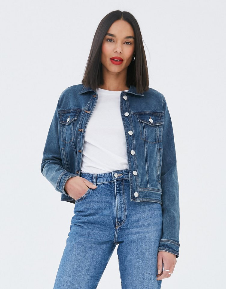 Threadbare Jeansjacke (1-St) mit Brusttaschen von Threadbare