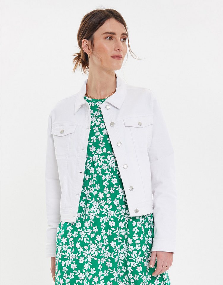 Threadbare Jeansjacke THB Rome Colour Denim Jacket (1-St) mit Brusttaschen von Threadbare