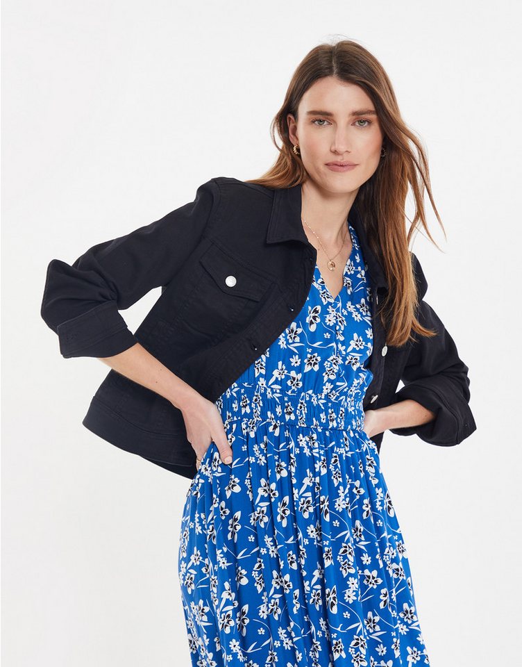 Threadbare Jeansjacke THB Rome Colour Denim Jacket (1-St) mit Brusttaschen von Threadbare