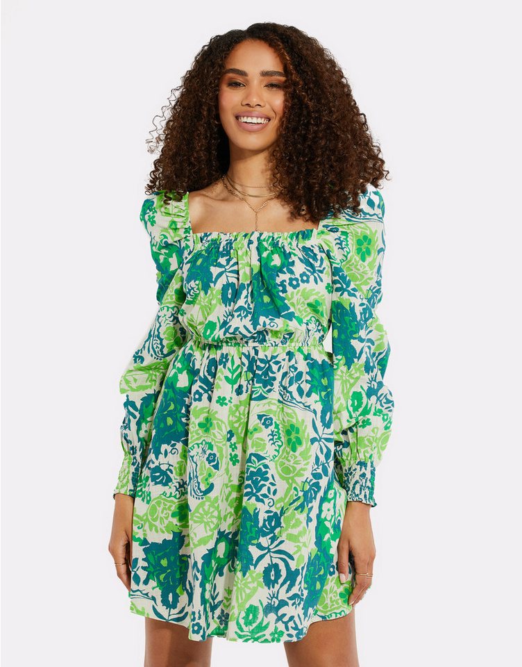 Threadbare Jerseykleid THB Ghostt (1-tlg) mit schönem Print von Threadbare