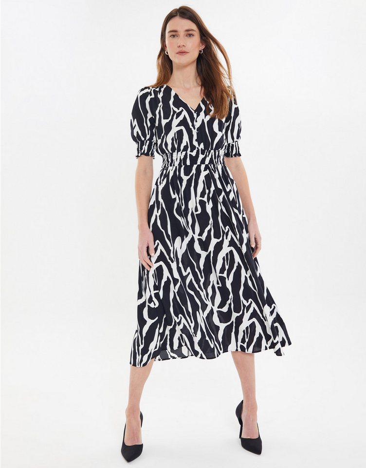 Threadbare Jerseykleid THB Prosecco Button (1-tlg) mit schönem Print von Threadbare