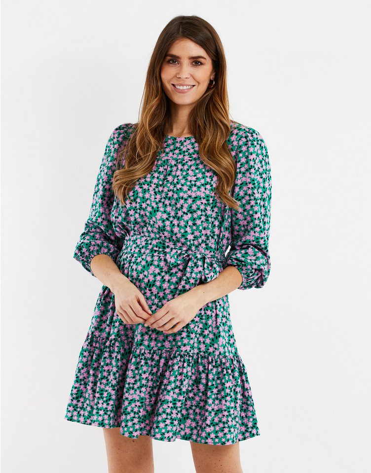 Threadbare Jerseykleid THBLaces (1-tlg) mit modischem Allover-Muster von Threadbare