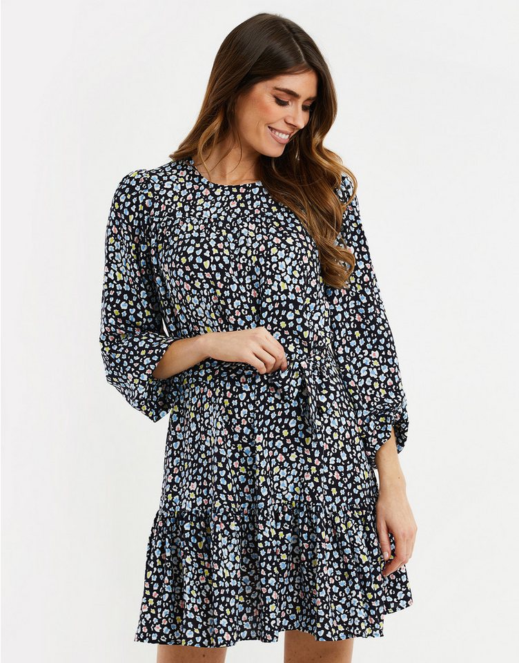 Threadbare Jerseykleid THBLaces (1-tlg) mit modischem Allover-Muster von Threadbare