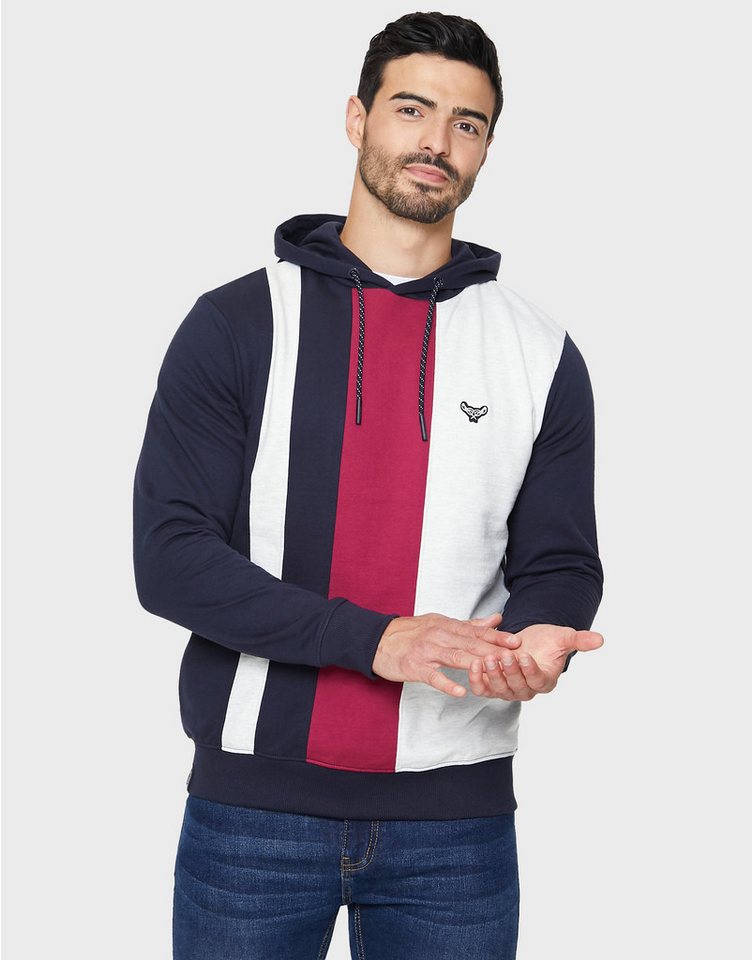 Threadbare Kapuzensweatshirt Lazio (1-tlg) mit trendigem Colourblock-Design von Threadbare