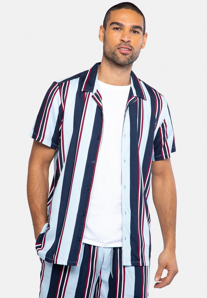 Threadbare Kurzarmhemd Castellar (1-tlg) im tollen Streifen-Design von Threadbare