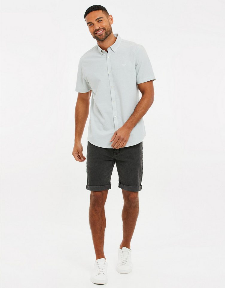 Threadbare Kurzarmhemd THBInferno im schlichten Design von Threadbare