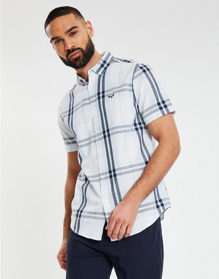 Threadbare Kurzarmhemd THBMarcello (1-tlg) mit tollem Karo-Muster von Threadbare